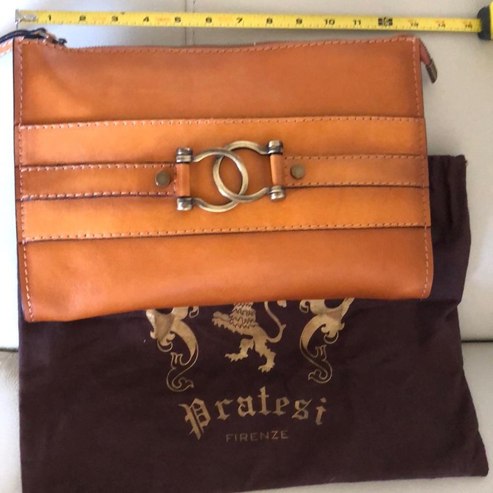 NWOT Gorgeous Italian Leather Handbag